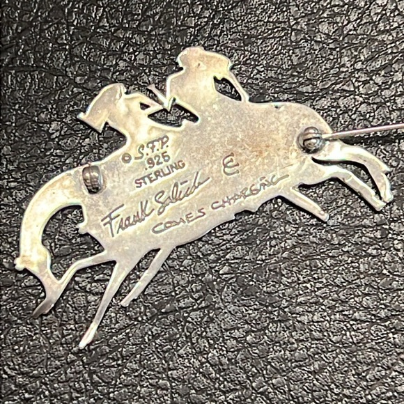 FRANK SALCIDO “Comes Charging” Series Limited Edition *Vintage **Rare Find - Picture 9 of 15